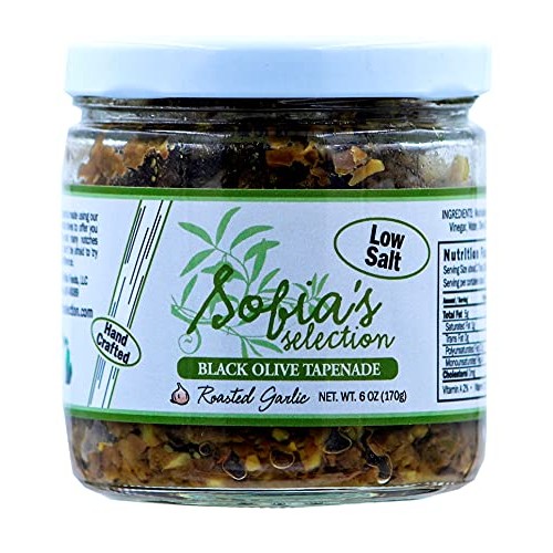 Sofias Selection, Tapenade Roasted Garlic, 6 Ounce