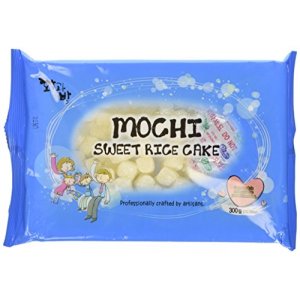 Mochi Sweet Rice Cake Topping - White 300g 10.58oz