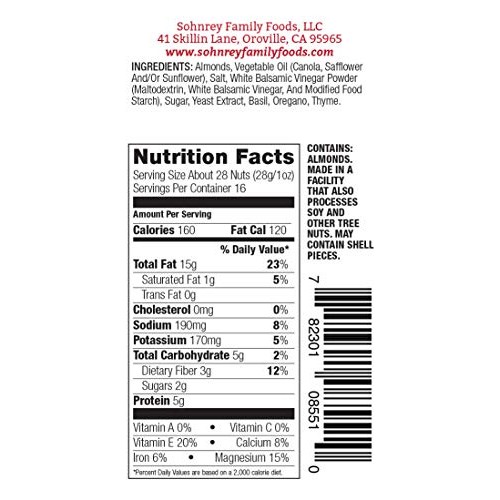 Balsamic Herb Roasted Seasoned Salt Vinegar and Herb Flavored Ta...