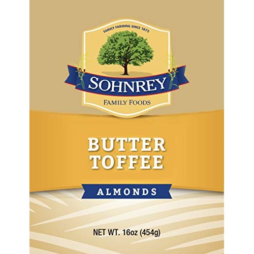 Butter Toffee Almonds Fresh Gourmet Sweet And Salty Crunch Resea