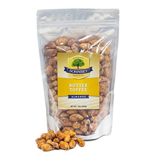 Butter Toffee Almonds Fresh Gourmet Sweet And Salty Crunch Resea
