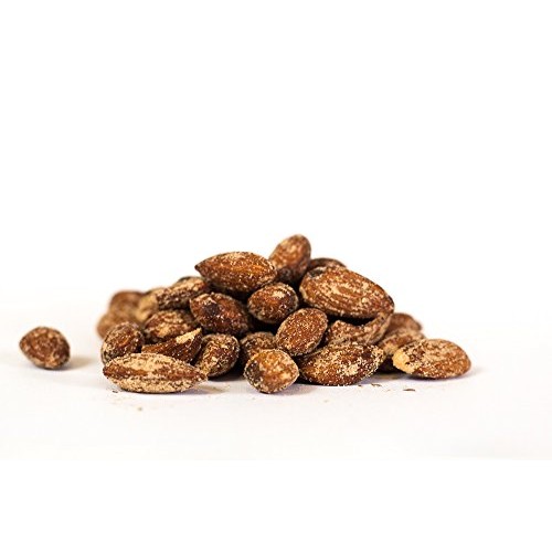 Roasted Garlic Almonds 16oz Bold Seasoned Flavored Steam Paste...