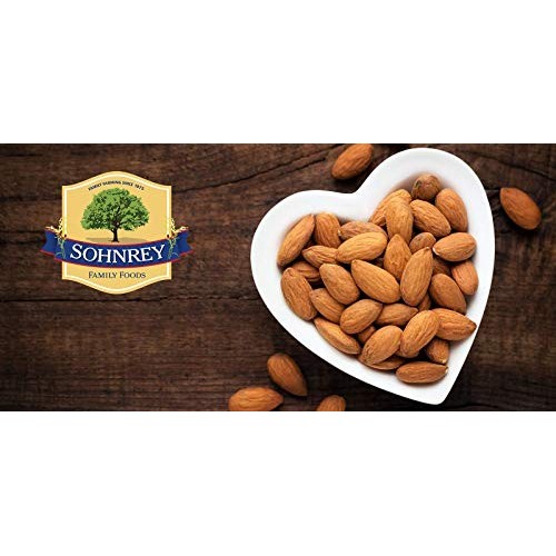 Roasted Garlic Almonds 16oz Bold Seasoned Flavored Steam Paste...