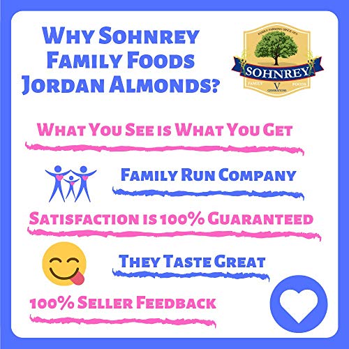 White Jordan Almonds Wedding Shower Party Favor Premium Fine Can