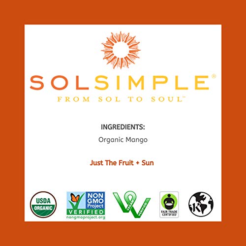 Sol Simple Solar Dried Mango Snack, Ethical Trade From Nicaragua
