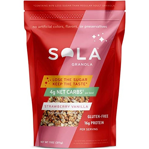 Sola Strawberry Vanilla Granola, 11 Oz