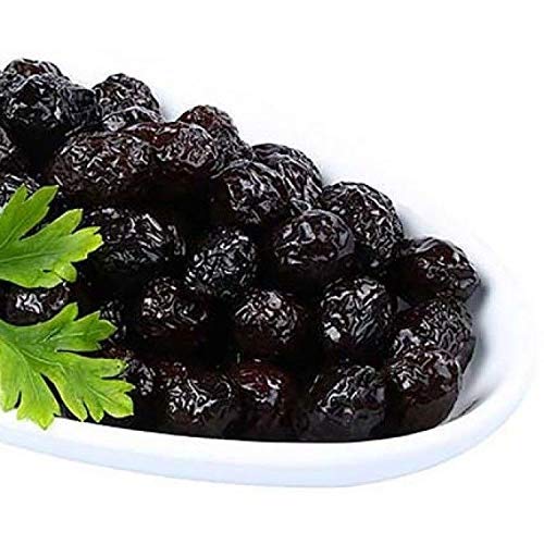 Moroccan Black Olives In Oil Cured In Air Vacuumed Packs - Pack