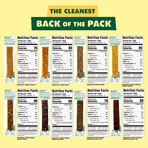 Solely Organic Fruit Jerky Variety Pack, 8 Strips | Minimal Ingr