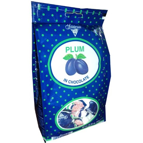 Solidarnosc Candied Plums In Dark Chocolate Sliwka Naleczowska