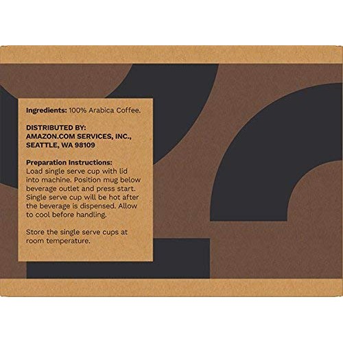 Amazon Brand - 100 Ct. Solimo Medium Roast Coffee Pods, Colombia
