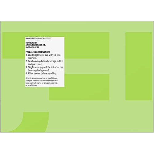 Amazon Brand - 24 Ct. Solimo Coffee Pods, Colombian, Compatible