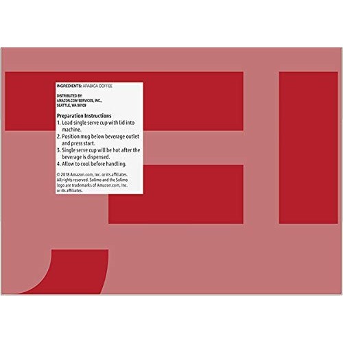 Amazon Brand - 24 Ct. Solimo Coffee Pods, French Roast, Compatib