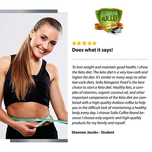 Sollo Ketogenic Proof Medium Roast Coffee Pods, Keto &Amp; Paleo Die