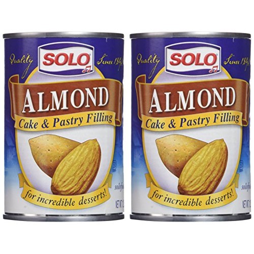 Solo Almond Cake And Pastry Filling 12.5Oz, 2 Cans