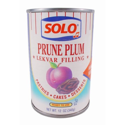 Solo Prune Plum Cake And Pastry Filling -