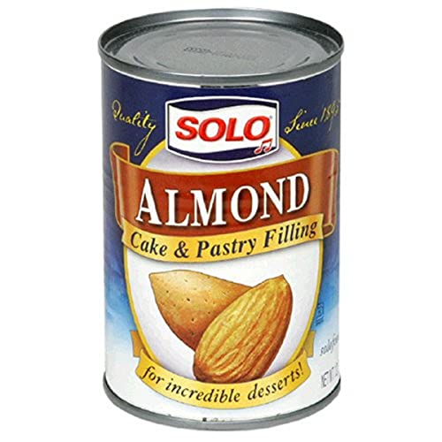 Solo Filling, Almond, 12.5-Ounce Unit Pack Of 12