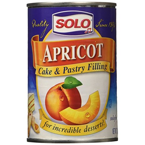 Solo Apricot Cake And Pastry Filling 12 Ounce - Pack Of 2
