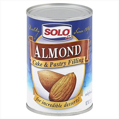 Solo Cake &Amp; Pastry Filling Almond 12.5 Oz Pack Of 4