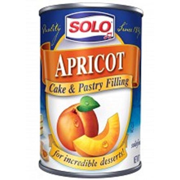 Solo Cake &Amp; Pastry Filling Apricot - 12 Oz