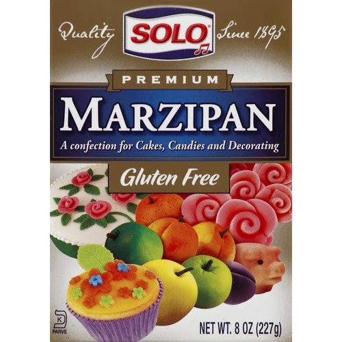 Solo Paste Marzipan, 8 Oz