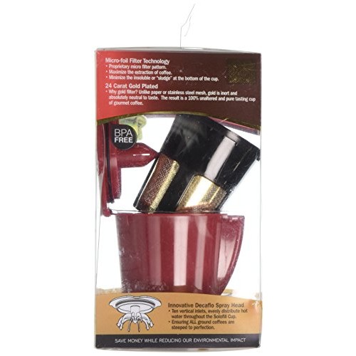 Solofill V1 Gold Cup 24K Plated Refillable Filter Cup For Coffee