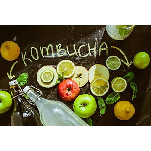 Kombucha Loose Leaf Black And Green Tea 50/50 Blend, 120 Serving