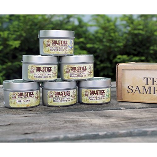 Loose Leaf Earl Grey Tea Sampler With Six Varieties Of Earl Gray