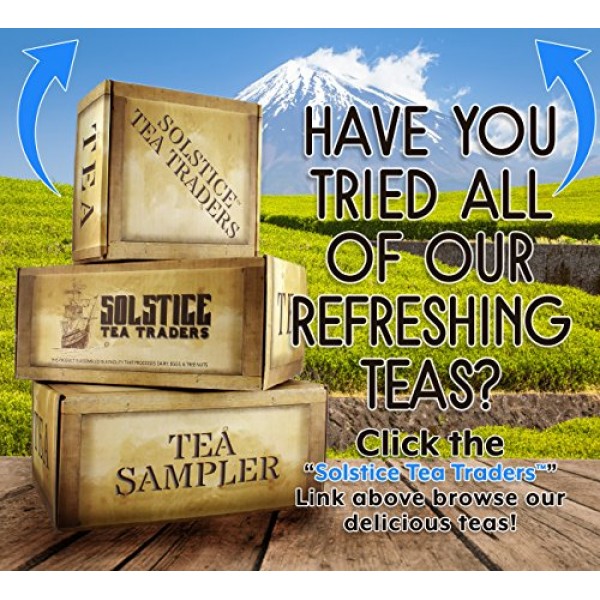 Solstice Loose Leaf Decaffeinated Tea Sampler: Six Flavors: Ceyl...