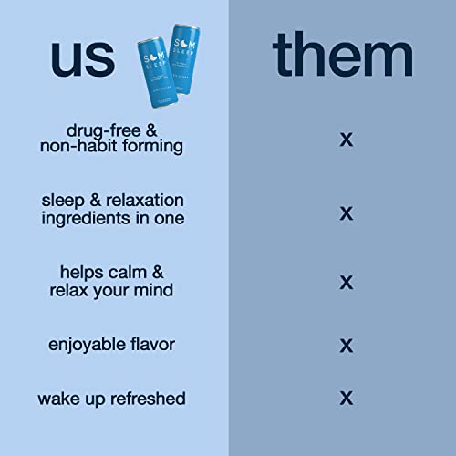 Som Sleep, The Original Sleep Support Formula w/Melatonin, Magne...