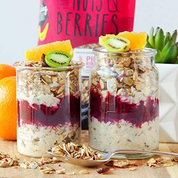 Supreme Trio of Nuts and Berries | Premium Muesli | With Probiot...