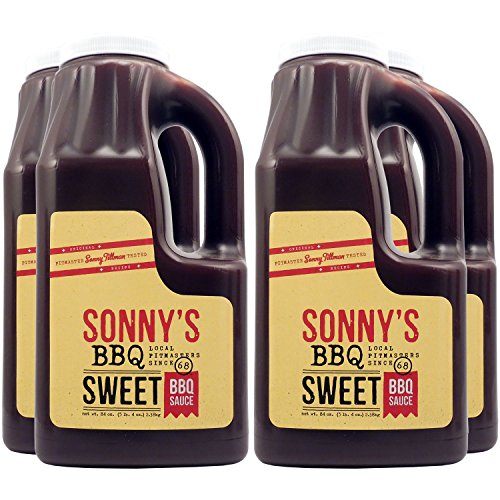 Sonnys Real Pit Bar-B-Q Sweet Bar-B-Q Sauce - Case Pack Of 4