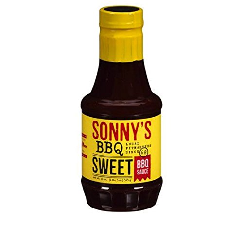 Sonnys Sweet Real Pit Barbecue Sauce 21 Oz Bottle