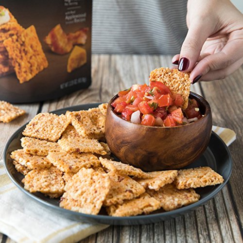 Sonoma Creamery Cheese Crisps, Bacon Cheddar, 10 Ounce Bag Pack