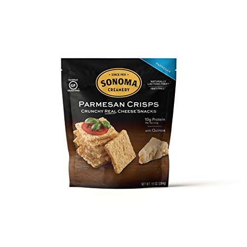 Sonoma Creamery Cheese Crisps, Parmesan, 10 Ounce Bag