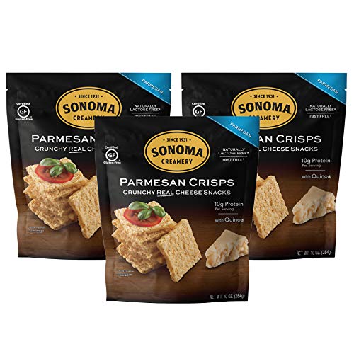Sonoma Creamery Cheese Crisps - Parmesan 3 Count Pack Savory Che