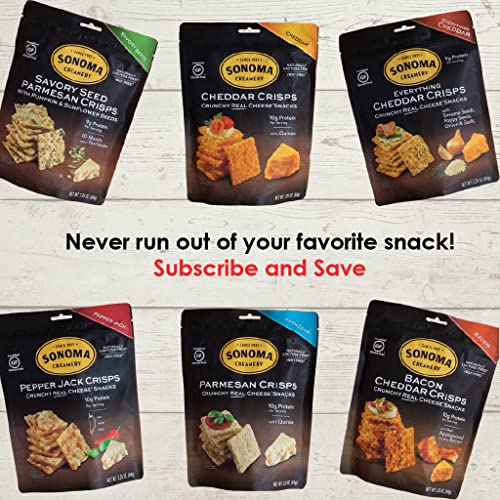 Sonoma Creamery - Cheese Crisps, Pepper Jack, 10 Oz 1 Count | ...