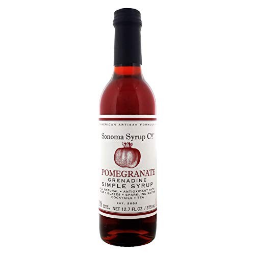 Sonoma Syrup Pomegranate Simple Syrup, 12.7 Oz