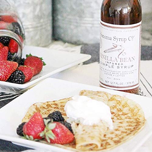 Sonoma Syrup, Syrup Vanilla Bean Infused, 12.7 Fl Oz