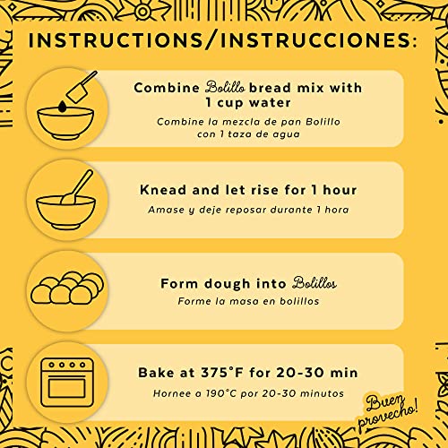 Sonora Bolillos Keto Baking Mix | Mexican Keto Buns, Rolls and F...