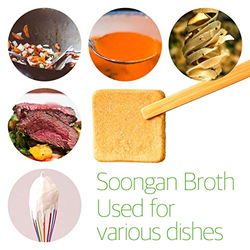 Soongan Vegetable Broth Cube 20 Packs - Vegetable Stock Concentr