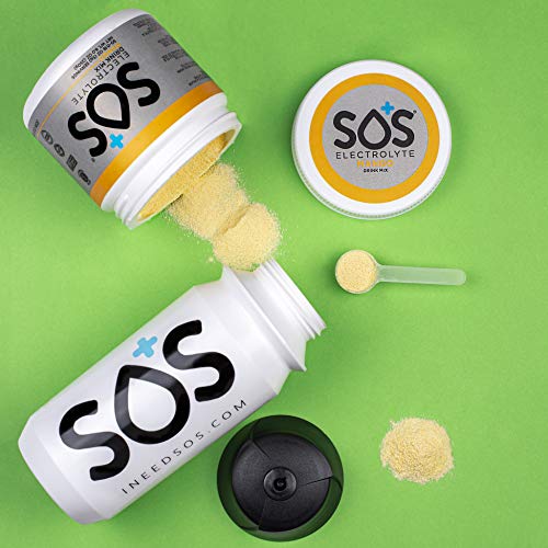 Sos Hydration Electrolyte Powder Packets, Low-Sugar, Immunity Su