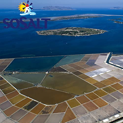 Coarse Sea Salt, By Sosalt, Sicilian, 27.56 Lbs 12.5 Kg Bulk,