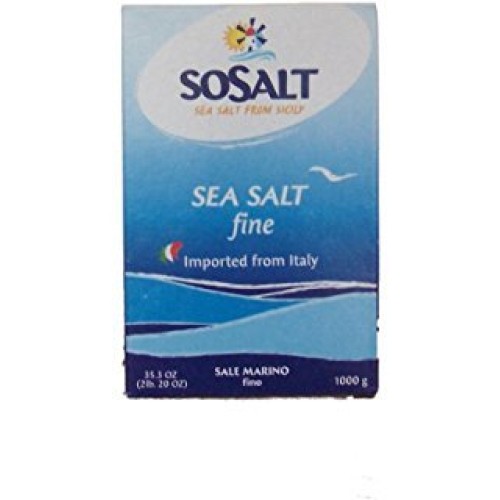 Sea Salt Fine Sosalt / Bulk Trapani, Italy 2 Lbs 20 Oz.