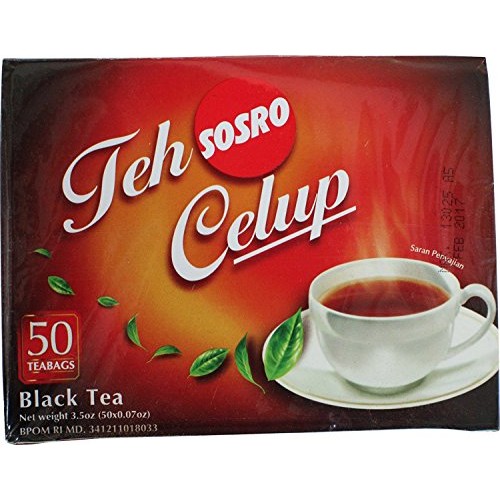 Sosro Teh Celup Black Tea 50-Ct, 3.5 Oz