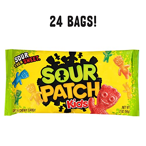Sour Patch Kids Soft &Amp; Chewy Candy, 24 - 2 Oz Bags