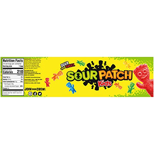 Sour Patch Kids Soft &Amp; Chewy Candy, 24 - 2 Oz Bags