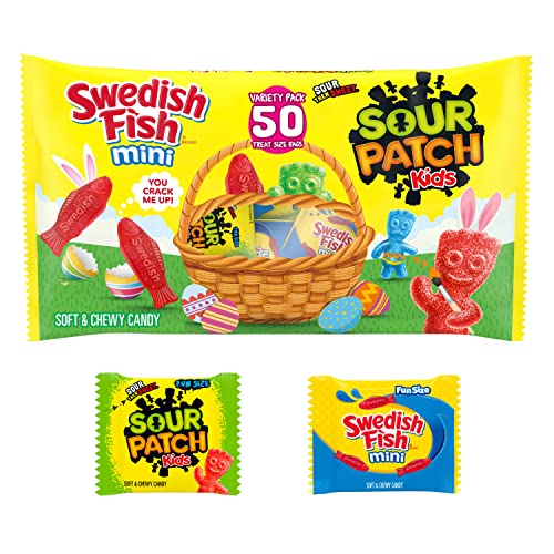 Sour Patch Kids And Swedish Fish Mini Soft And Chewy Candy Varie