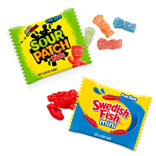Sour Patch Kids And Swedish Fish Mini Soft And Chewy Candy Varie