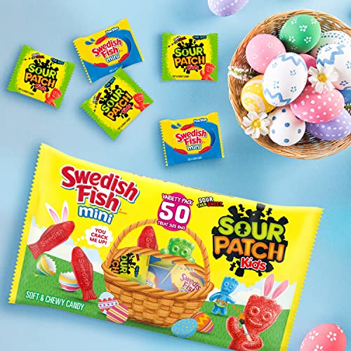 Sour Patch Kids And Swedish Fish Mini Soft And Chewy Candy Varie