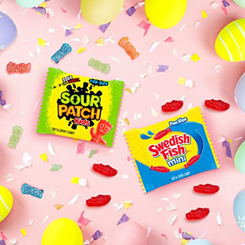 SOUR PATCH KIDS and SWEDISH FISH Mini Soft & Chewy Easter Candy ...